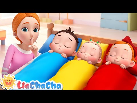 Babies Can't Sleep | Learn Good Habits | Monster in the Dark | LiaChaCha Nursery Rhymes & Kids Songs