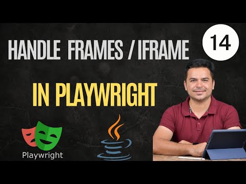 How To Handle Frames And iFrames In Playwright With Java  | Playwright Java Tutorial