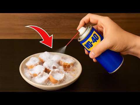 Mix WD-40 with Eggshell! Most People Would Never Know What Happened 😱