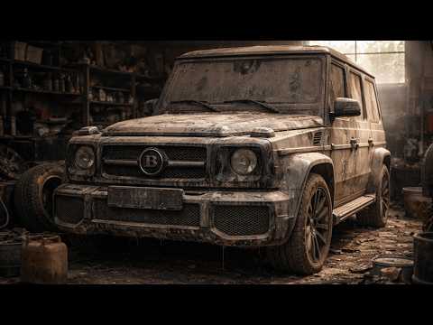 (ASMR Full Car Restoration in 2026) | 25 Years in Dust | Mercedes AMG G800 Brabus.
