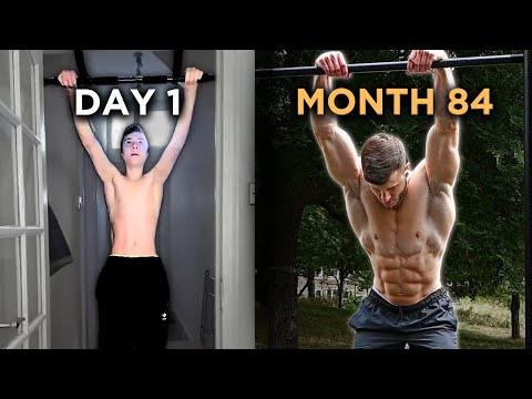 Calisthenics 8-Year Natural Transformation