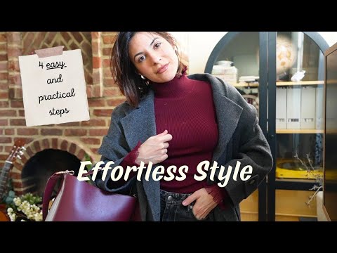 4 easy steps for effortless style in the colder months