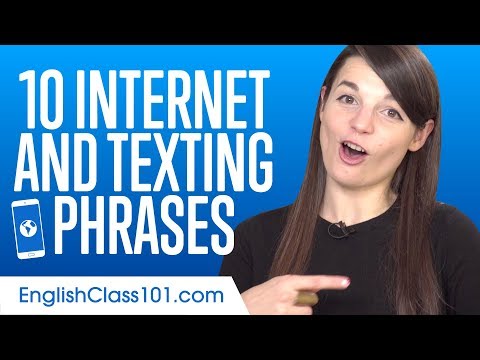 Top 10 Internet and Texting Phrases in English