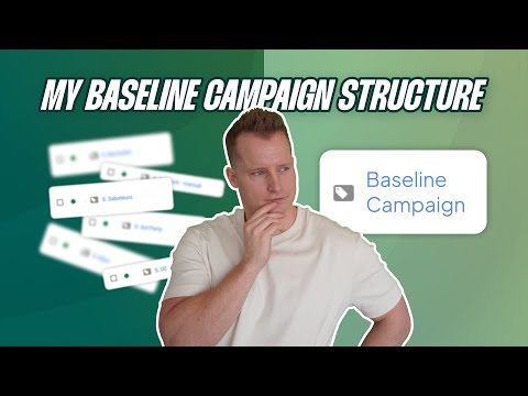 The Baseline Standard Shopping Campaign Structure To Start All Accounts With