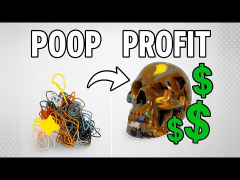Turning 3D Printer Purge Piles Into Profit!