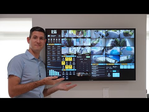 My 43in Home Assistant Wall Tablet Setup