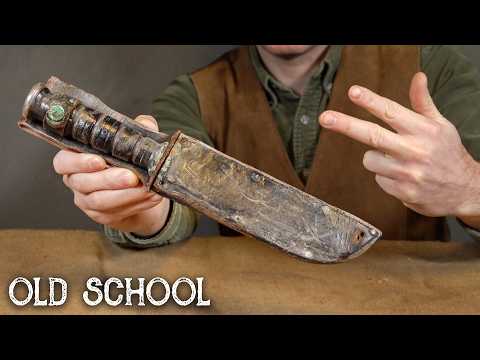 Paid $3 and SOLD for $251 | US Camillus Special Forces Knife Restoration