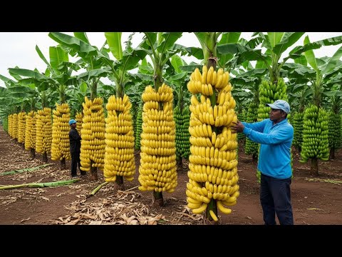 The Amazing Process of Growing Bananas by the Millions – From Tissue Culture to Export