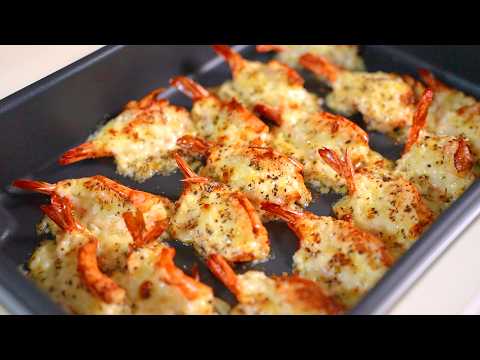 너무 맛있어서 " 새우 " 또 사러 갑니다! 👍👍 한번 만들어보면 다시 돌아갈수 없어요. 간단하고 맛있는 대하 새우 요리 3가지 강쉪