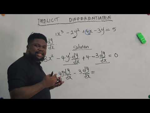IMPLICIT DIFFERENTIATION