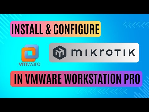 How to Install MikroTik in VMware Worksation Pro | Install & Configuration Step by step.
