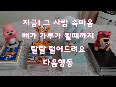 타로- 그 사람 뼈가 가루가 될때까지 탈탈털어드려요(애매한 사이, 썸, 커플,재회등)