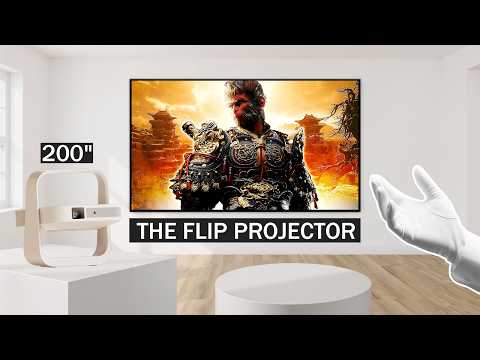 This Projector Can Flip! Ultimate Unboxing XGIMI Elfin Flip Plus