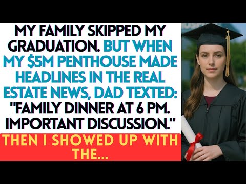 My Family Ignored My Graduation — Then My $5 Million Penthouse Made Them Pay Attention