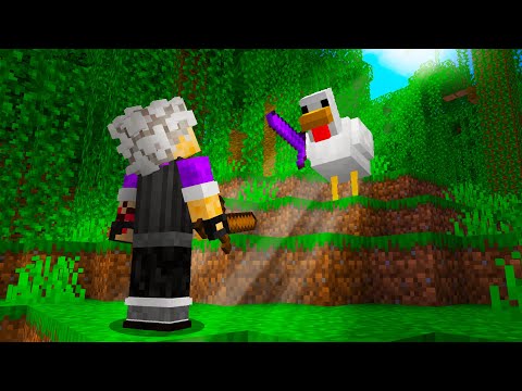 I Got Trained By Chickens in Minecraft
