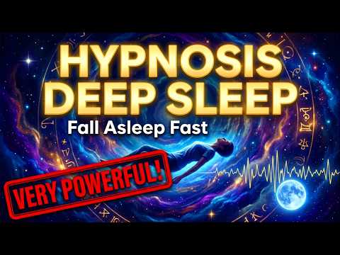 Hypnosis for Deep Sleep 😴 Very Powerful! Fall Asleep Fast & Deep 🌙