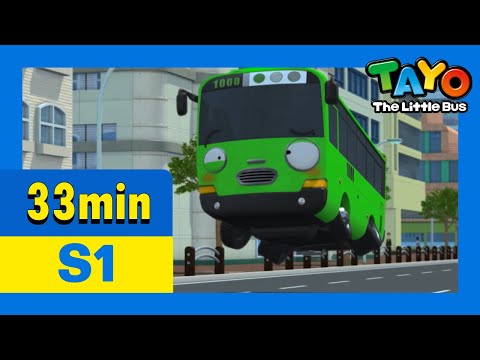 太友 第1季連續看 第16集~第20集 (60分) | 小公交车太友 | Tayo the Little Bus Chinese