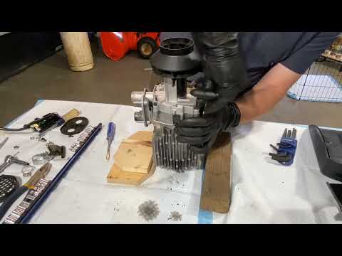 Chinese diesel heater cleaning up after waste oil mixture was used 🥴