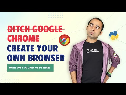 Create Your Own Browser Using Python | Python Project | PyQt5