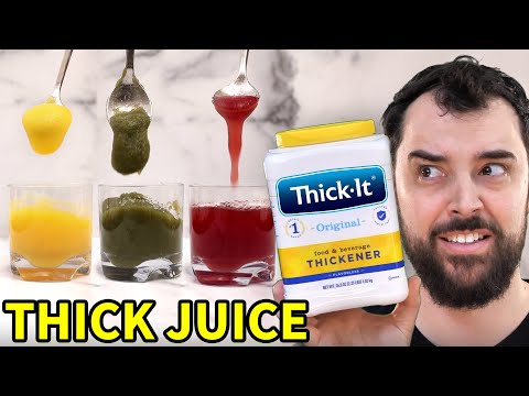 We made thick juice (weirder than expected)
