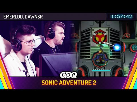 Sonic Adventure 2 by Emerldd and DawnSR in 1:57:42 - Summer Games Done Quick 2025