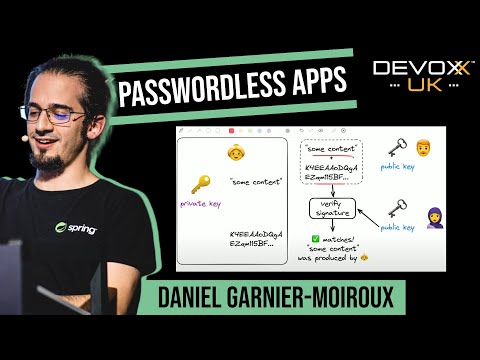 Passkeys in practice: implementing passwordless apps by Daniel Garnier-Moiroux