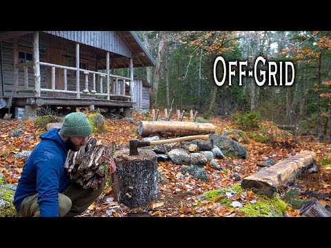 Cozy Off-Grid Cabin in the Middle of Nova Scotia Wilderness