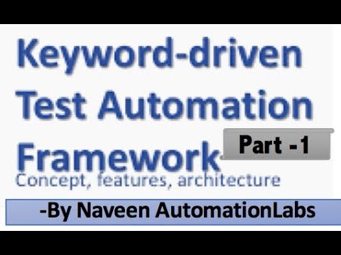 KeyWord Driven Framework In Selenium - Part -1 || Architecture Design of Keyword Driven Framework