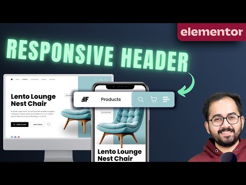 Free Responsive Header in Elementor (2025)
