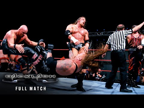 FULL MATCH: Steve Austin & Triple H vs. Undertaker & Kane | Winner Take All Match: Backlash 2001