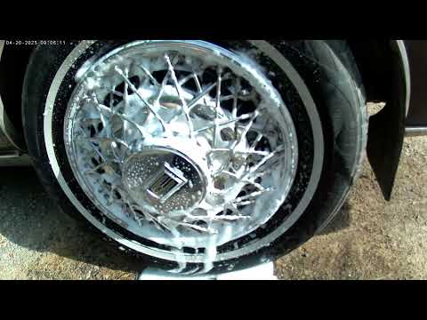 Meguiar's chrome wire rim cleaning