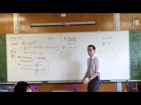 Chain Rule (2 of 3: Combining derivatives)