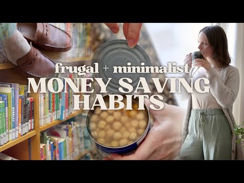 20 Frugal MONEY SAVING Habits (Live Minimally + Save Money)