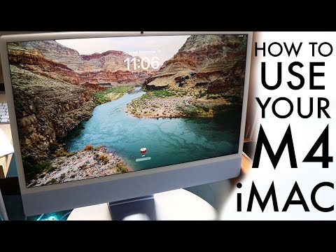 How To Use Your M4 iMac! (Complete Beginners Guide)