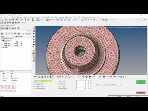 Hypermesh | tetra mesh | manual method