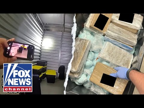 WATCH: Record-breaking drug load discovered in auctioned storage unit