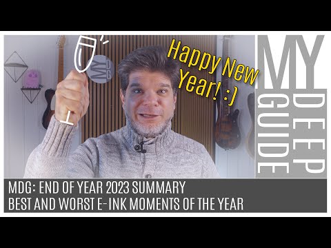 MDG End of Year 2023 Summary: Best and Worst E-Ink Moments of the Year