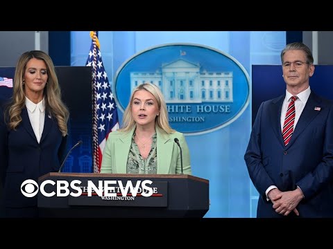 Treasury Secretary Scott Bessent, SBA's Kelly Loeffler join White House briefing | full video