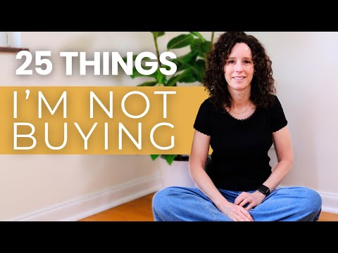 25 Things to Stop Buying to Save Money & Reduce Clutter