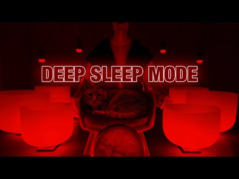 **RED LIGHT THERAPY** Sleep Music - Sound Bath for Rejuvenating Sleep