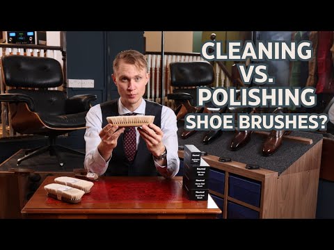Luxury Shoe Brushes from Paul Brunngard: Cleaning vs Polishing