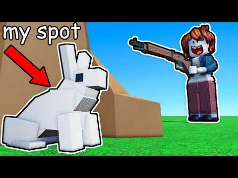 finding IMPOSSIBLE hiding spots in Roblox zoo or oof...