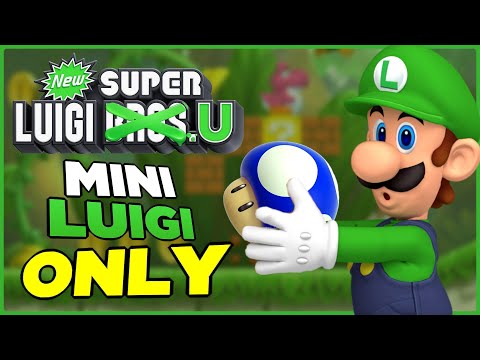 Is it possible to beat New Super Luigi U as Mini-Luigi?
