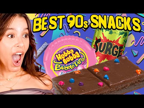 Ranking 90s Snacks Lost To History! | ReactCAST