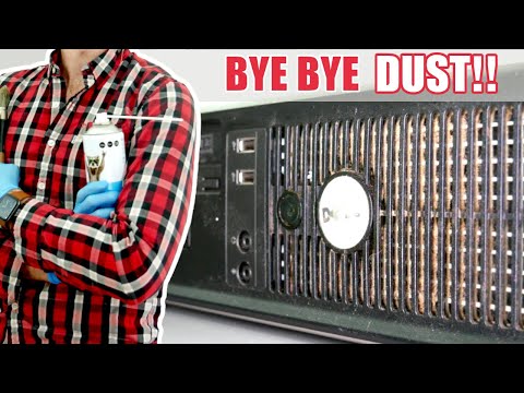 OLD Dell computer DEEP CLEANING (1/2)
