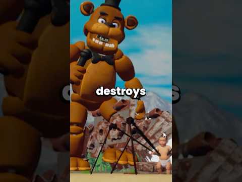 Adding a giant Freddy Fazbear to my game 🤦‍♂️