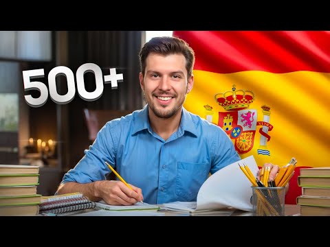 I'll teach you to memorize 500+ Spanish words | You'll learn 82% of Spanish