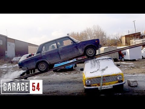 КАК ПЕРЕЕХАТЬ 2-х МЕТРОВЫЙ ЗАБОР на АВТОМОБИЛЕ???