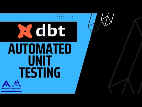 How to implement unit testing in dbt | Automated test framework in dbt