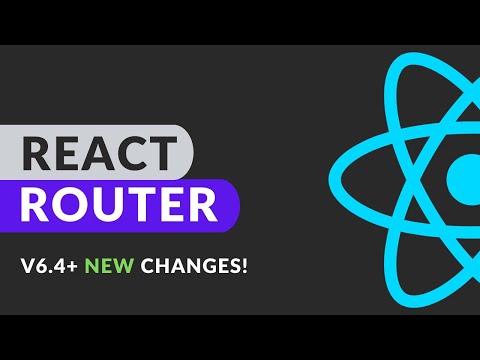 React Router V6.4+ Tutorial - New Syntax, useLoaderData...